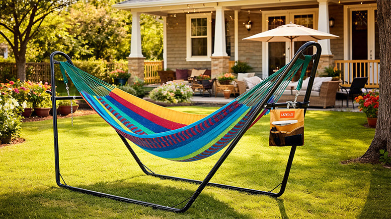 How to Set Up a Hammock with Stand: A Step-by-Step Guide ← Lazy