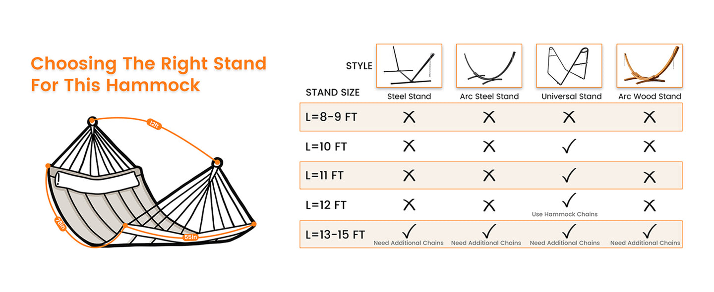 Which Stand is perfect for your Curved Hammock