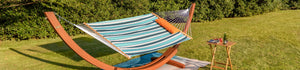 Hammock with Wooden stand promo