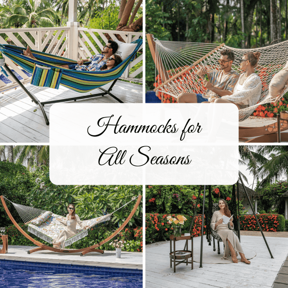 Hammocks for All Seasons: Tips for Year-Round Comfort with Lazy Daze Hammocks