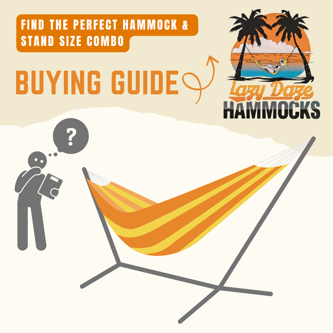 Hammock & Stand Size Guide Get the Perfect Fit ← Lazy Daze Hammocks