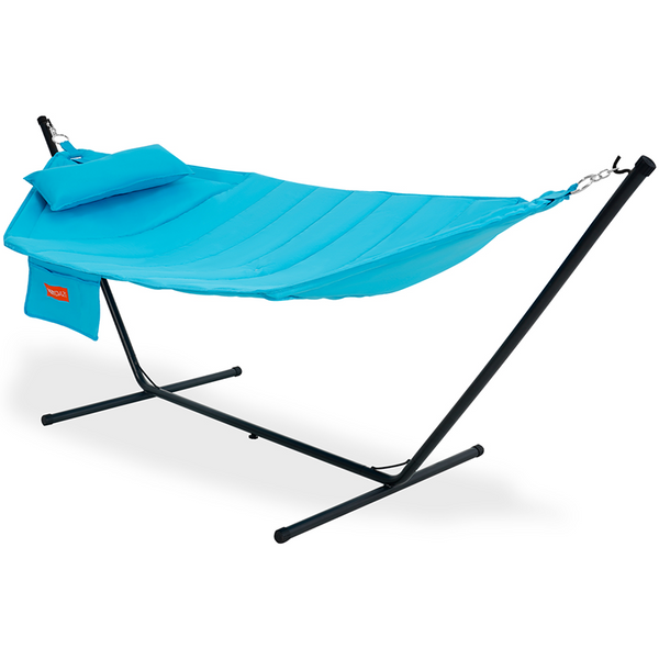 Deluxe_Hammock_with_Stand_Combo on a clean white background.#color_blue