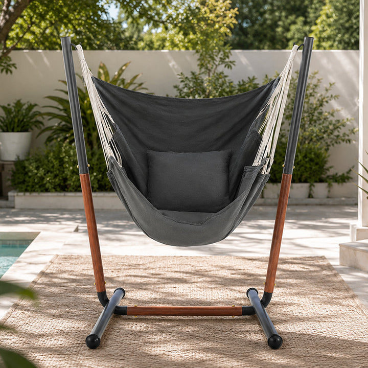 Hammock Chair with Heavy-Duty Stand - Morden & Durable Swing