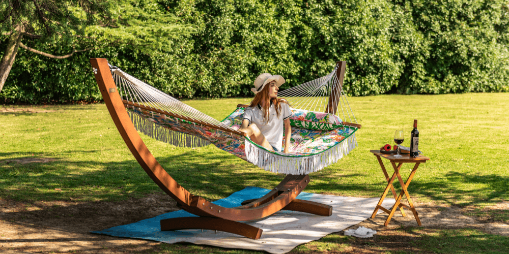 Lounging in the Backyard