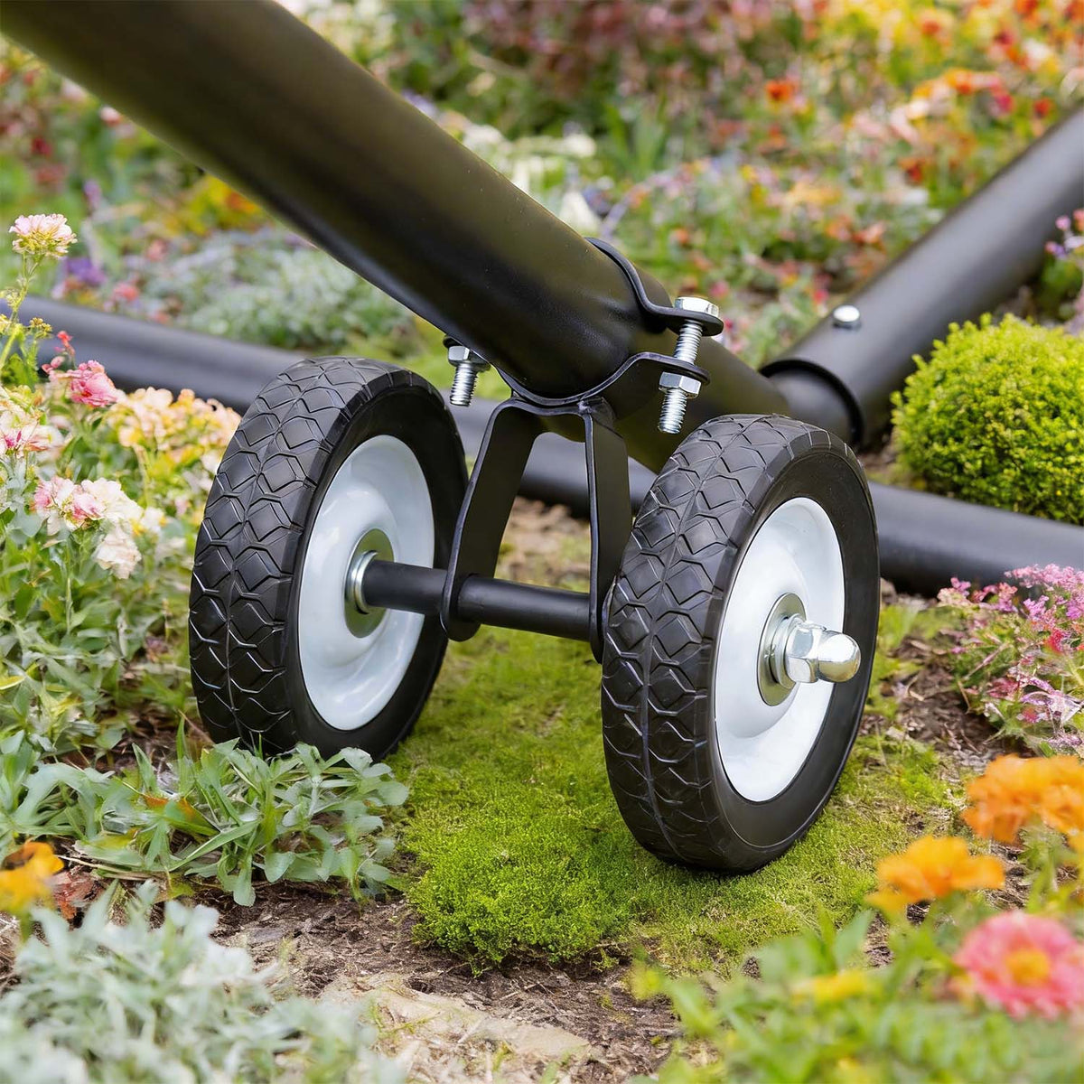 Heavy_Duty_Wheel_Kit perfect for hammock stand.#color_black