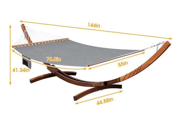 Quick_Dry_Hammock_with_Wood_Grain_Steel_Stand Specification