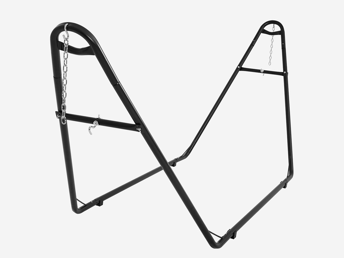 Universal Double A-Frame Steel Hammock Stand Hot Spot Pic