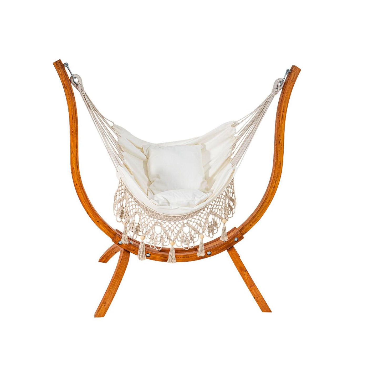 Hammock Chair with Wooden Stand