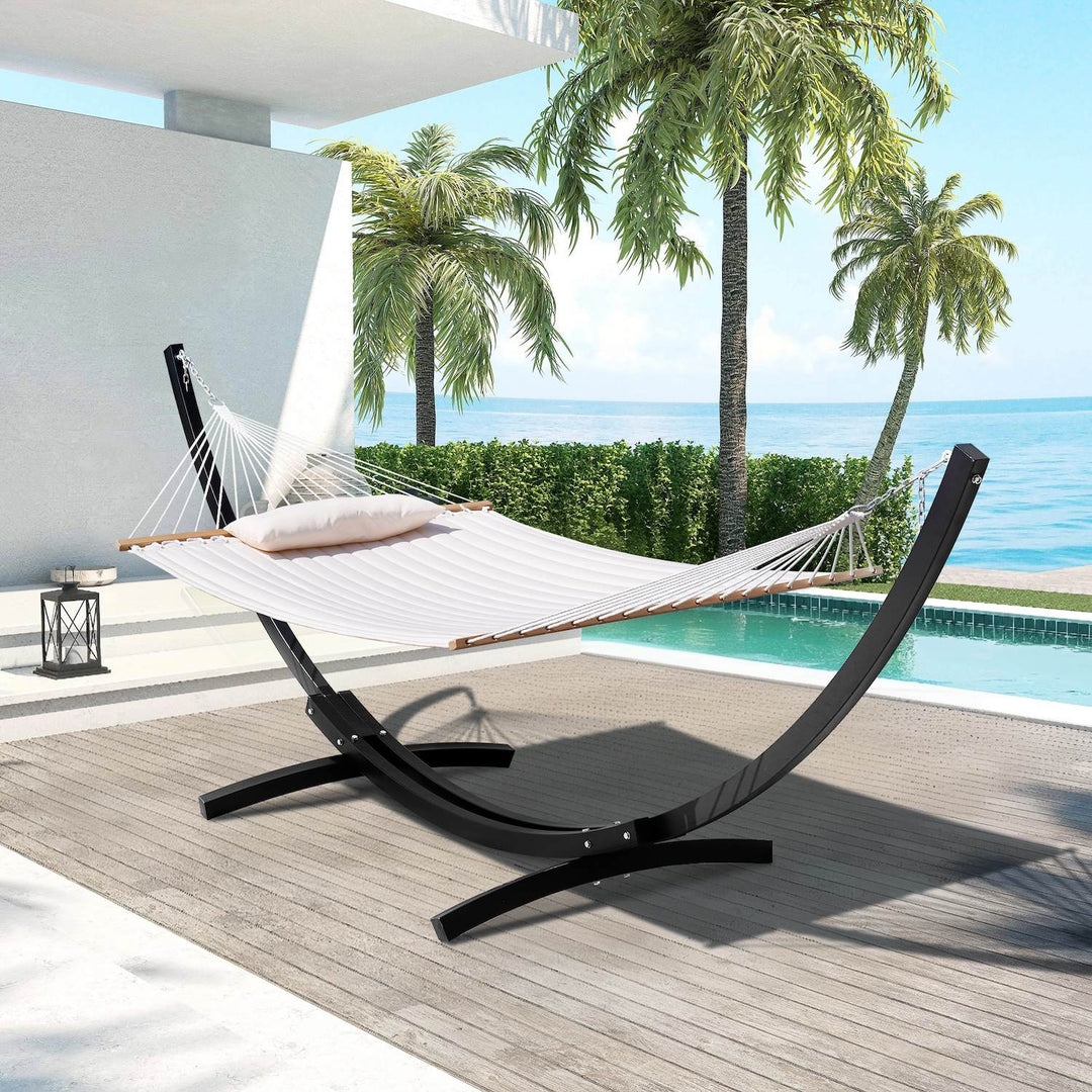 13.5 FT Steel Arc Hammock Stand ← Lazy Daze Hammocks
