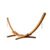 Lazy Daze 13FT Hardwood Arc Hammock Stand - Natural, Transparent Background. #color_natural