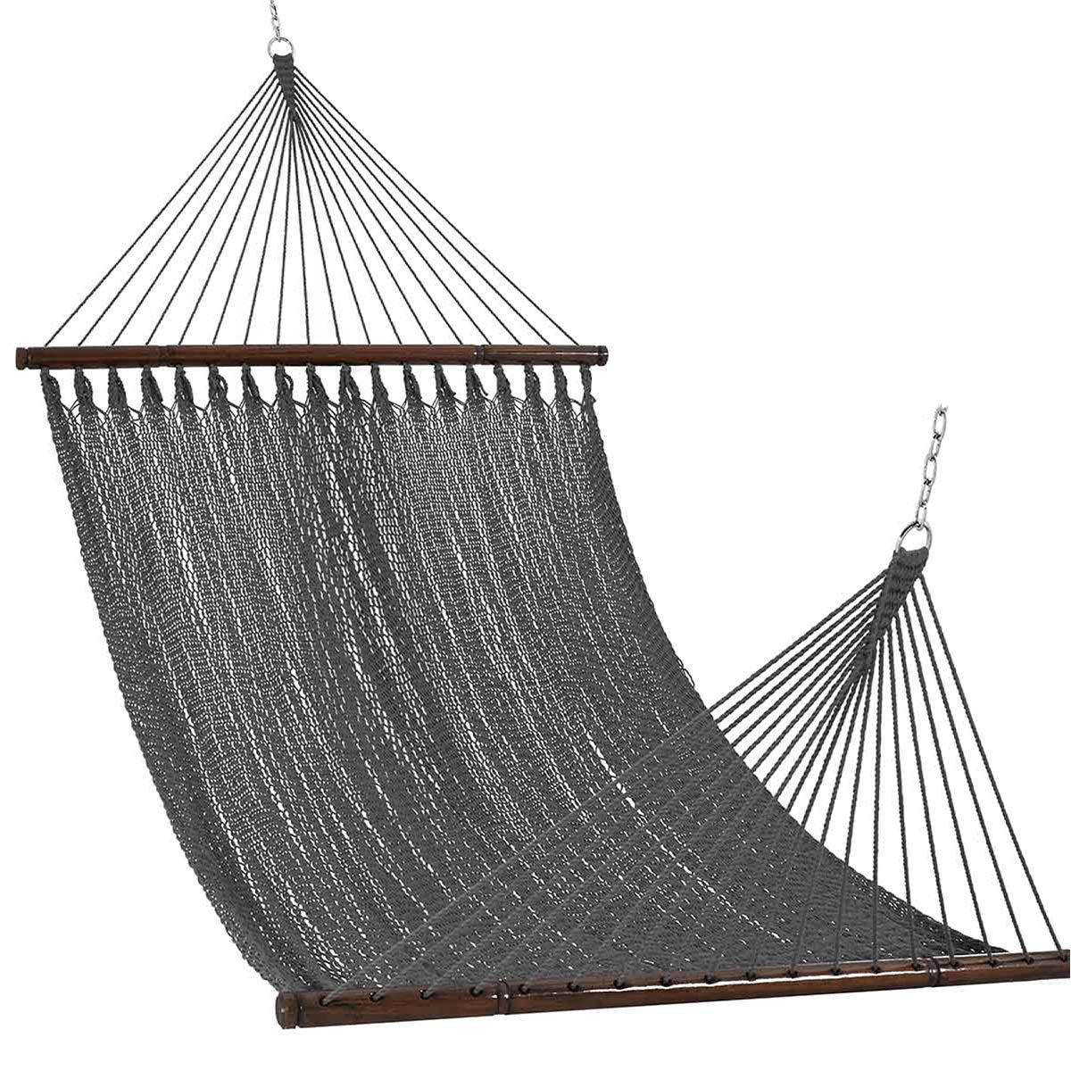 Caribbean Rope Hammock – 10FT Double Handwoven with Wood Spreaders ← ...