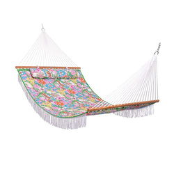 12 FT Large Double Reversible Quilted Hammock