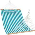 12 FT Large Double Stripes Quilted Hammock