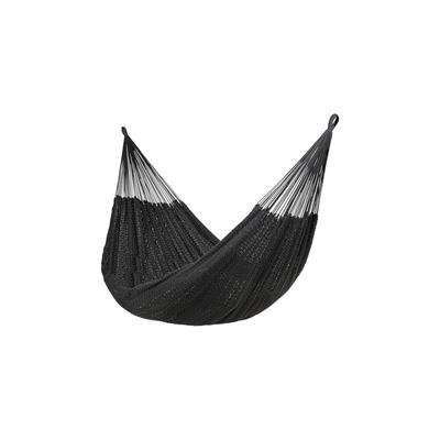 Gray Lazy Daze Mayan Family Hammock on a clean white background, perfect for families.#color_gray