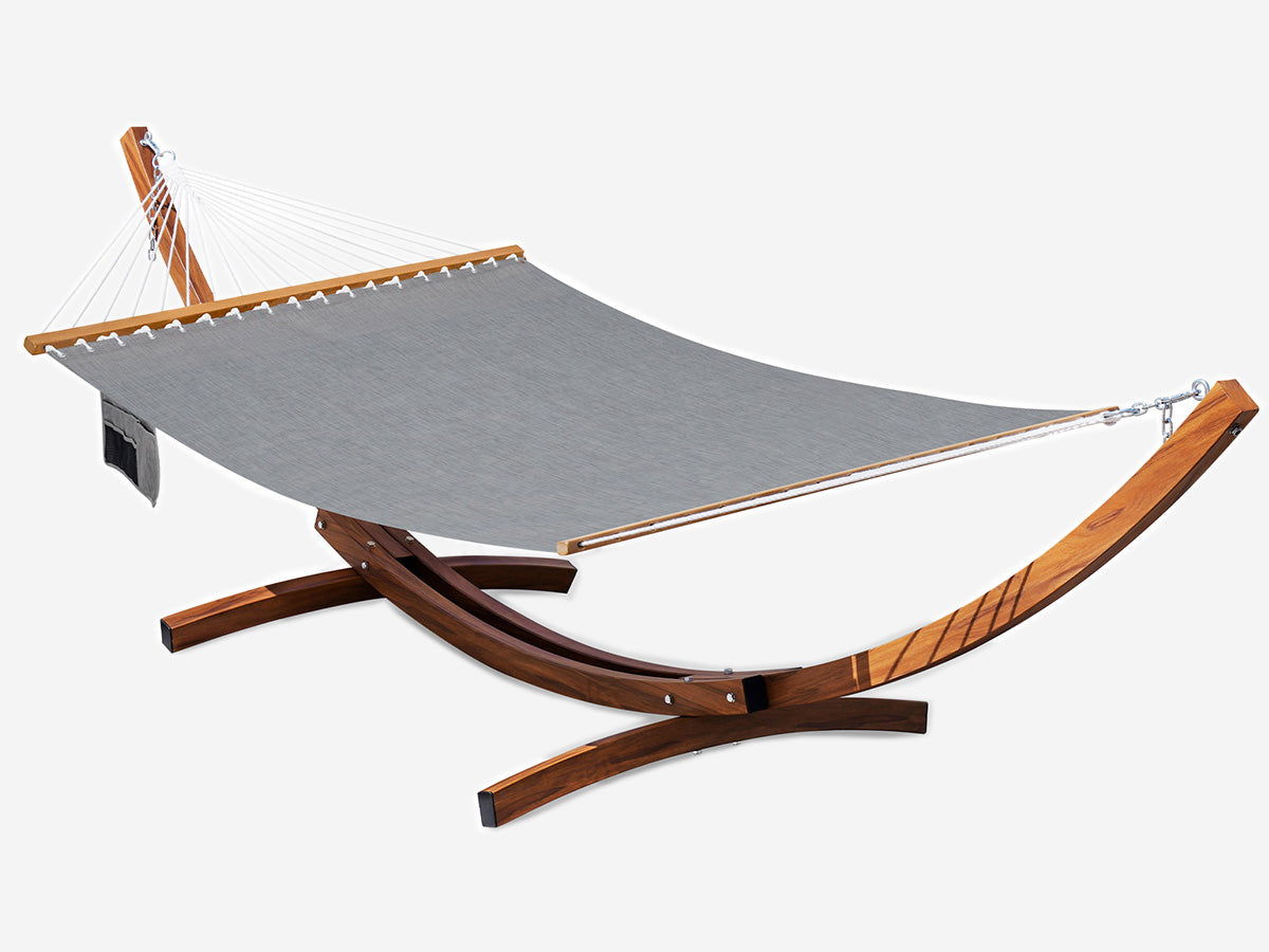 quick dry hammock with arc steel stand