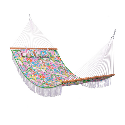 12 FT Large Double Reversible Quilted Hammock