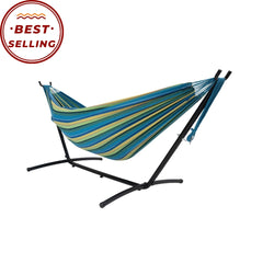 9 FT Brazilian Premium Polycotton Fabric Hammock Combo 2