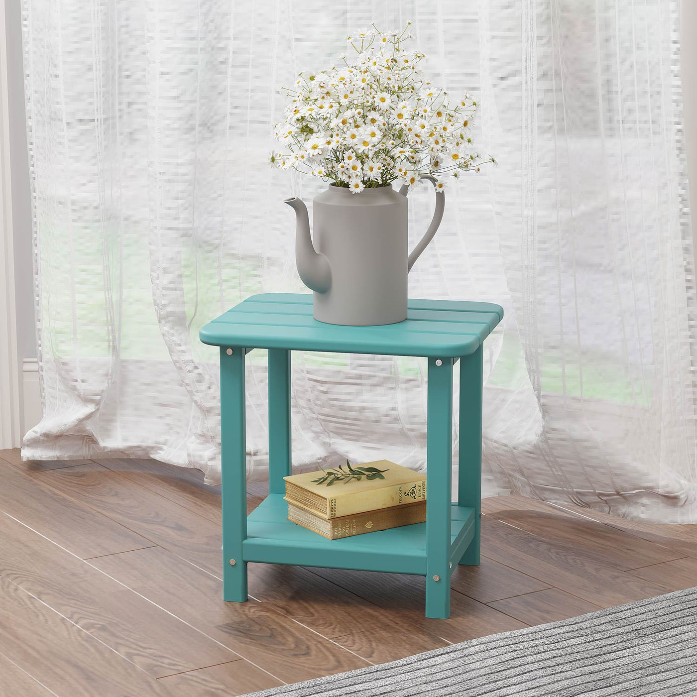 Adirondack Square Table#color_turquoise