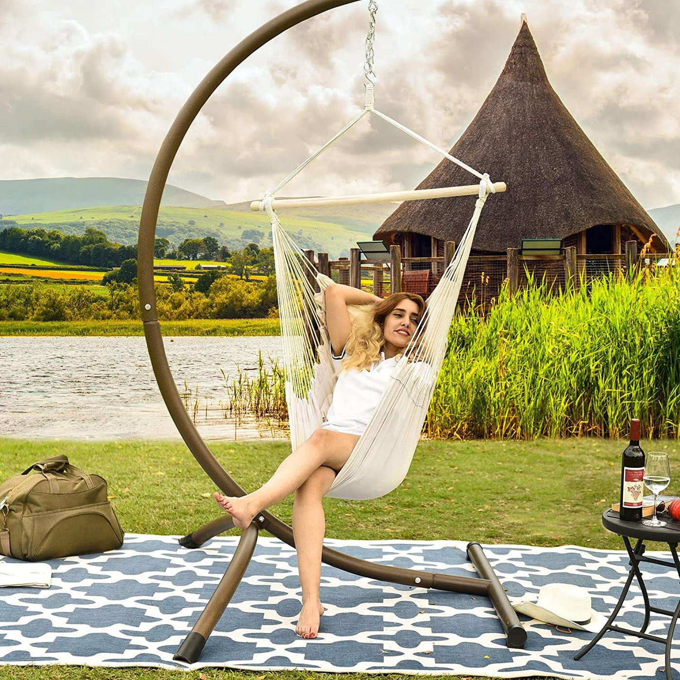 Chair Commock Cotton Hammock Chair ← Lazy Daze Hammocks